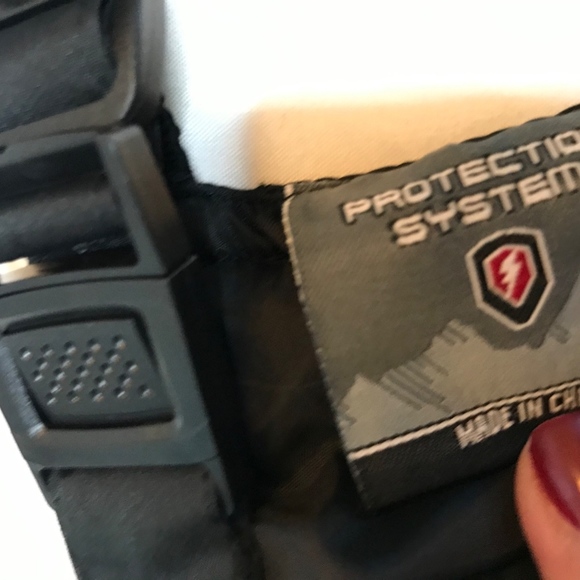 Black Protection System Toddler Ski Bib 2/3t - Picture 4 of 5